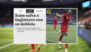 Auch die Mundo Deportivo bezeichnet Kane als den Retter der Engländer.