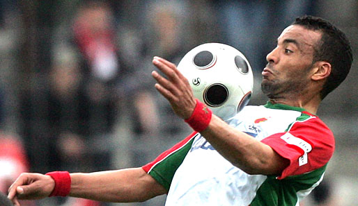 Mourad Hdiouad erzielte das 1:1 für den FC Augsburg gegen den MSV Duisburg