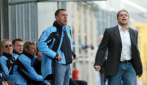 Ernst Tanner (rechts im Bild), Nachwuchs-Chef beim TSV 1860 München, verlässt die Löwen