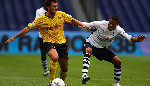 Marc-Andre Kruska (l.) wechselte im Januar 2009 für 750.000 Euro von Dortmund zu Brügge