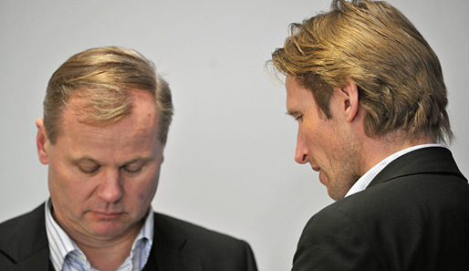 Heinz Anders ist der Nachfolger des ehemaligen Bielefeld-Geschäftsführers Roland Kentsch (l.)