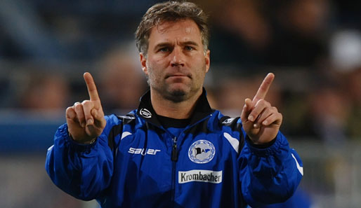 Thomas Gerstner ist seit Juli 2009 Chefcoach beim Zweitligisten Arminia Bielefeld