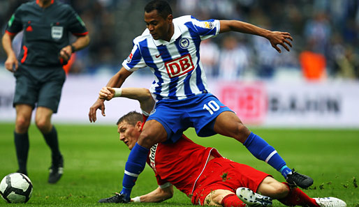 Raffael erzielte in 79 Bundesliga-Spielen für die Hertha 17 Treffer