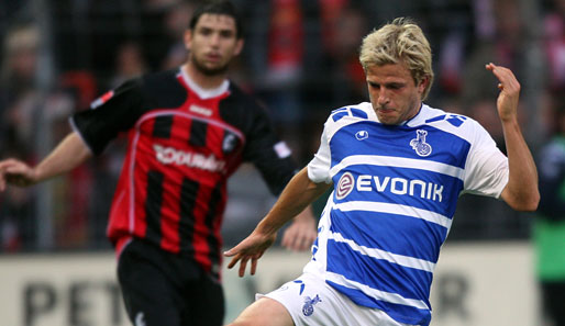 Nicky Adler (r.) begann seine Profi-Karriere 2003 bei 1860 München