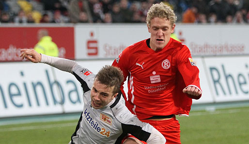 Johannes van den Bergh (r.) wechselte 2009 von Borussia Mönchengladbach nach Düsseldorf