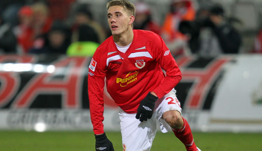 Nils Petersen von Energie Cottbus ist mit zehn Treffern der sicherste Torschütze der 2. Liga