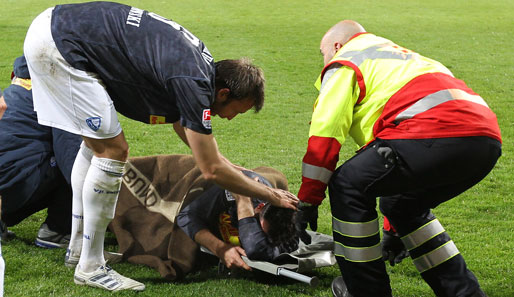 Verteidiger Mathias Concha wurde beim Sieg des VfL Bochum schwer verletzt