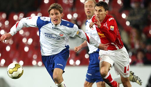 Sergiu Radu (r.) steht vor einem Wechsel zu Alemannia Aachen