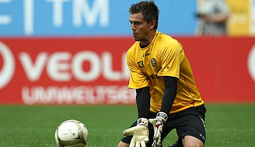 Torhüter Benjamin Kirsten bleibt Dynamo Dresden bis 2013 treu