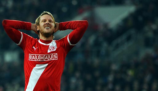 Sascha Rösler ist mit elf Treffern bester Schütze von Fortuna Düsseldorf