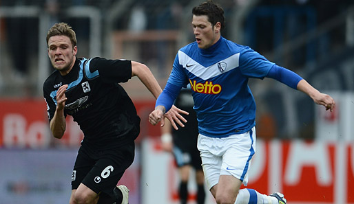 Daniel Ginczek (r.) spielt in der nächsten Saison für den FC St. Pauli