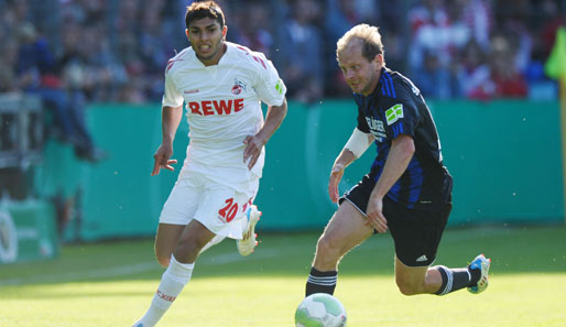 Adil Chihi (l.) hat für den 1. FC Köln insgesamt 54 Zweitligaspiele bestritten
