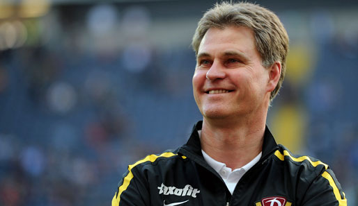 Trainer Ralf Loose freut sich bereits über den siebten Neuzugang bei Dynamo Dresden