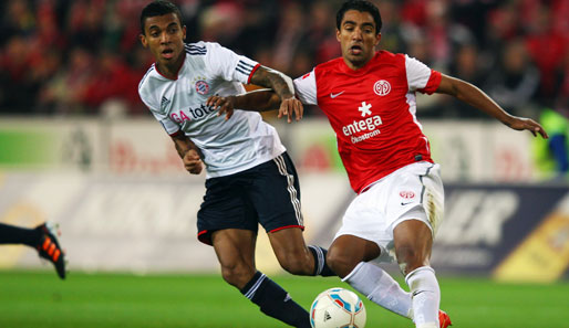 Sami Allagui (r.) kommt vom FSV Mainz 05 und kämpft jetzt eine Liga tiefer um den Wiederaufstieg