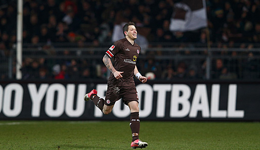 Daniel Ginczek schoss St. Pauli mit vier Toren in den letzten beiden Spielen zu zwei Siegen