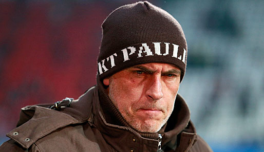 Michael Frontzeck erreichte in der vergangenen Saison mit St. Pauli nur Platz zehn
