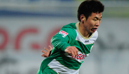 Jung-Bin Park war zuletzt vom VfL Wolfsburg an Fürth ausgeliehen