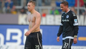 Arne Feick (l.) und Christian Müller sind bedient - zuletzt gab es sechs Niederlagen in Folge