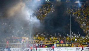 Die Fans von Dynamo Dresden fielen zuletzt nicht immer positiv auf