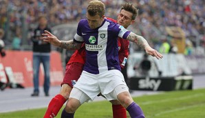 Trainer-Debüt gegen Darmstadt: Erzgebirge Aue muss den Blick wieder nach oben richten