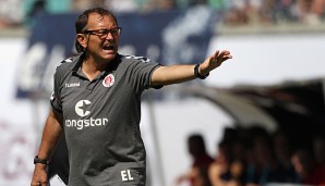 Ewald Lienen hat sich mit dem FC St. Pauli im oberen Tabellendrittel festgesetzt