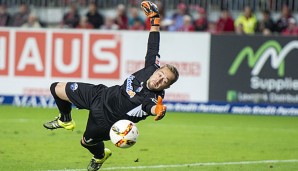 Lukas Kruse stand auch in der Bundesligasaison zwischen den Pfosten des SCP