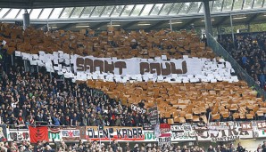 Fans des FC St. Pauli sorgten beim Spiel gegen Dresden für eine unschöne Aktion