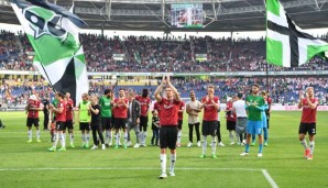 Hannover 96 steht nach dem Sieg über Stuttgart vor der Rückkehr in die Bundesliga