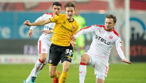 Niklas Hauptmann kam in der letzten Saison auf 29 Einsätze für Dynamo Dresden