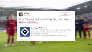 Thomas Doll und seine Plattitüten im Abstiegskampf mit Hannover haben schon jetzt Kultstatus. Eine Rückkehr zum HSV wäre das einzig Richtige.