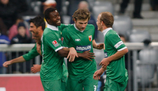 Daniel Baier traf im Spiel gegen seinen Ex-Verein 1860 München für den FC Augsburg