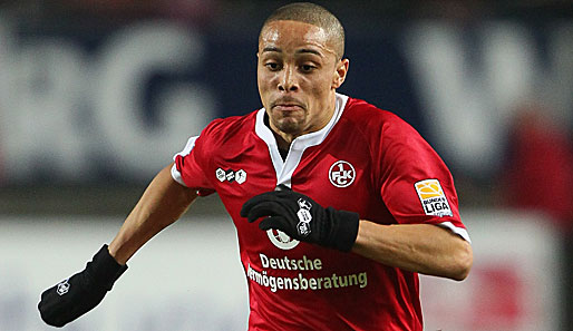Sidney Sam erzielte in der 27. Minute per Elfmeter den Ausgleich für Kaiserslautern