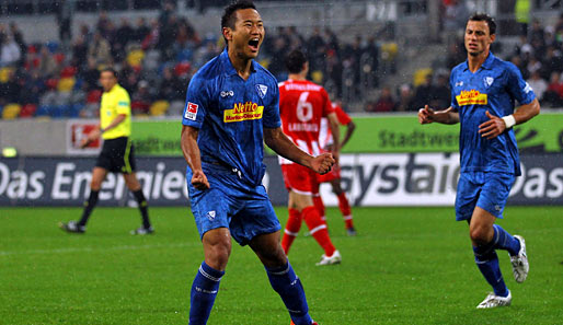 Mit seinem neunten Saisontreffer schoss Chong Tese den VfL Bochum zum 2:1-Sieg