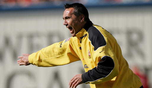Peter Pacult war bereits in der Spielzeit 2005/2006 schon einmal Trainer bei Dynamo Dresden