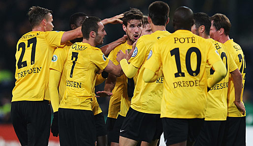 Dynamo Dresden gelang im Heimspiel gegen Abstiegskandidat Sandhausen ein wichtiger Dreier