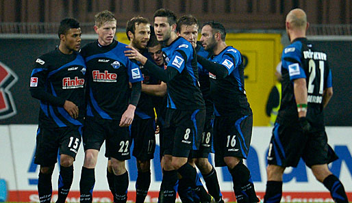 Der SC Paderborn siegte verdient gegen den FSV mit 3:0