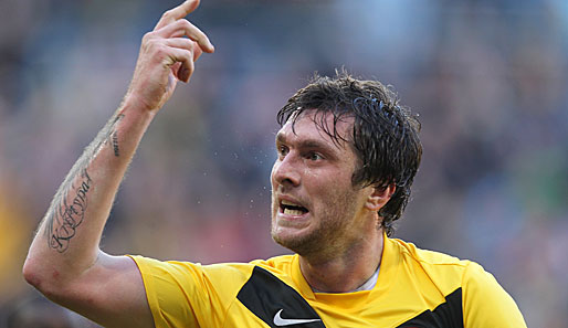 Pavel Fort drehte zwar mit zwei Toren das Spiel, trotzdem muss Dynamo in die Relegation