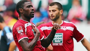 Mohammadou Idrissou hatte mit seinen beiden Treffern maßgeblichen Anteil am Sieg des 1. FCK