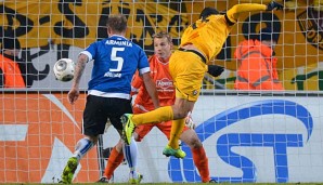 Mohamed Aoudia avancierte gegen Bielefeld zum Matchwinner