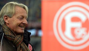 Lorenz-Günther Köstner ist mit Fortuna Düsseldorf nunmehr seit fünf Spielen ohne Niederlage