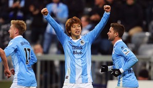 Yuya Osako rettete den Löwen mit seinem Last-Minute-Tor einen Punkt