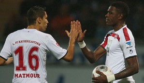 Karim Matmour und Mohamadou Idrissou brachten Kaiserslautern noch einmal zurück ins Spiel