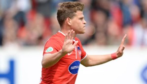 Florian Niederlechner erzielte den Ausgleich für die Mannschaft aus Heidenheim