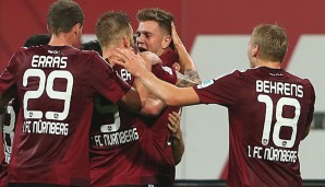 Der 1. FC Nürnberg stürzte mit seinem Sieg Tabellenführer Freiburg vom Thron