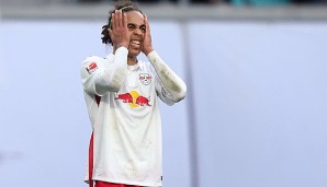 Yussuf Poulsen und der RB Leipzig stolperten zuhause überraschend gegen Sandhausen