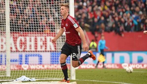 Niclas Füllkrug schnürte für den 1. FC Nürnberg einen Dreierpack gegen Union Berlin