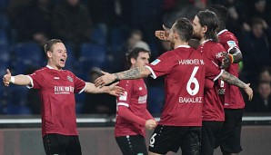 Uffe Bech hat Hannover zum Heimsieg gegen Kaiserslautern geschossen