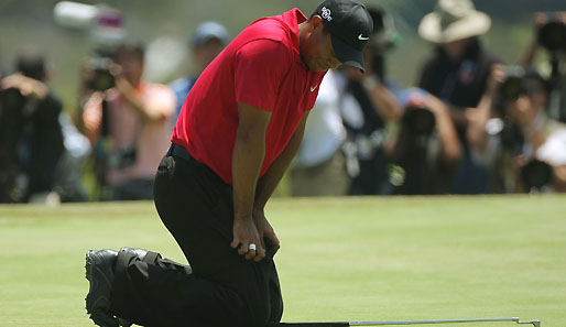 Golf, Tiger Woods, Knie, US Open