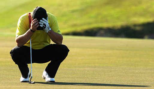 Ernüchterung: Alex Cejka blieb beim Auftakt des PGA-Turniers in Pebble Beach einen Schlag über Par