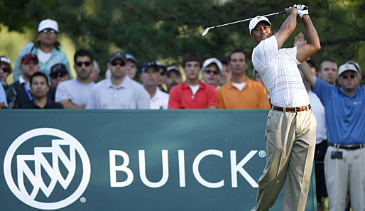 Tiger Woods siegte am vergangenen Wochenende bei den letzten Buick Open in Grand Blanc